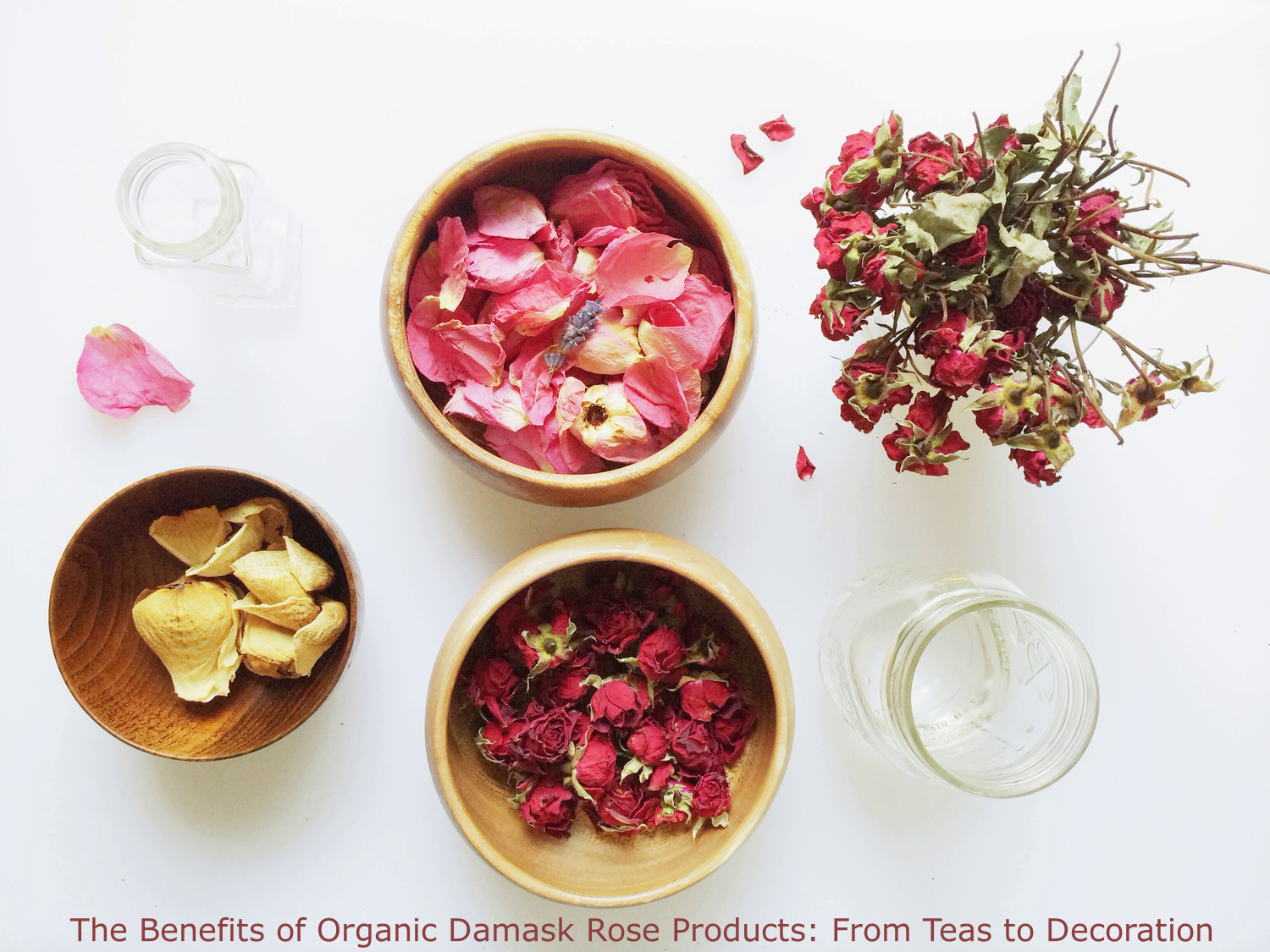 Premium Damask Rose Tea Buds • Lotus Factory