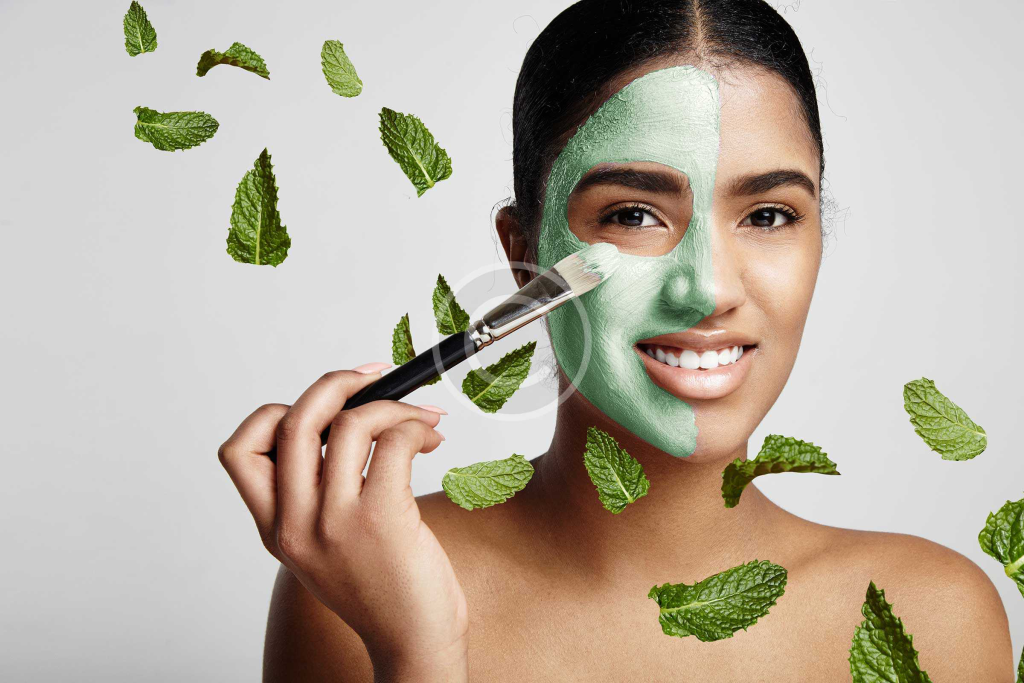 skin and mint extract